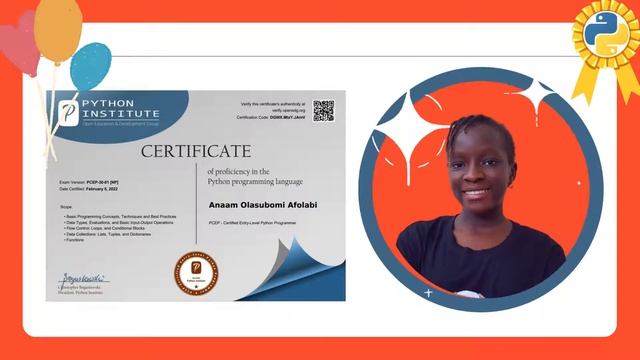 Anaam Python Certified Entry Exam PCEP 30-01