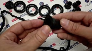 Полный ремкомплект клапанной крышки Opel 1.7D 5607251, 98001142, 55573764, 98014752