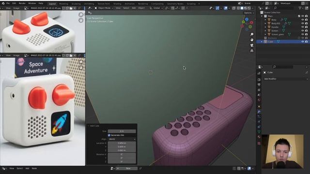 Hard Surface Modeling in Blender смотреть онлайн