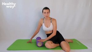 Healthy Way. Комплекс упражнений с массажным роллером