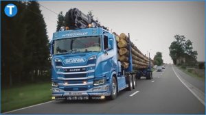 10 Most Intense And Heavy Wood Logging Trucks