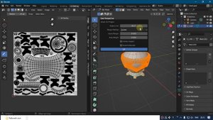 Авто UV развертка в Cinema 4D / Сравнение с Blender