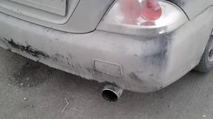 звук выхлопа лансер 9