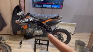 Питбайк Gr-X 150 распаковка, сравниваем с Gr-x 160