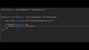 Roblox studio - Custom chat tags[TextChatService]