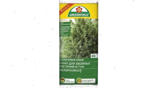 Грунт для хвойных растений и туи (Greenworld), 40л обзор 312691 смотреть онлайн