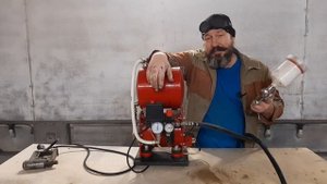 Компрессор из холодильника. #компрессоризхолодильника #компрессордляаэрографа