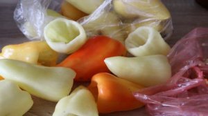 Замороженный фаршированный перец на зиму