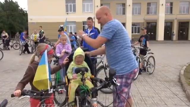 В Северодонецке состоялся велодень