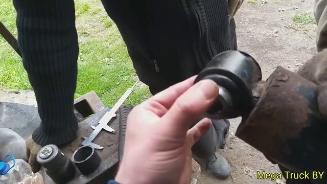Замена амортизаторов KOGEL запрессовка сайлентблоков
