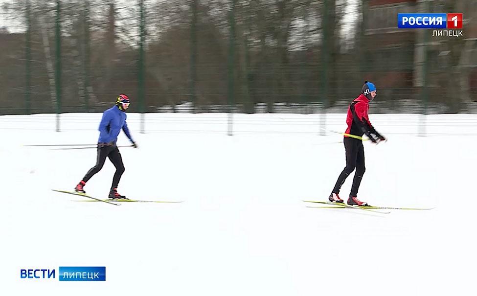 Липецкие лыжники тренируются по программе российской сборной