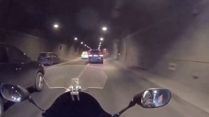 В Лефортовский тоннель на Yamaha FZS 600 Fazer