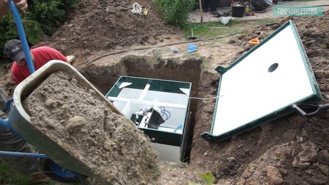 Монтаж и наращивание септика Юнилос Астра 8 Лонг смотреть онлайн