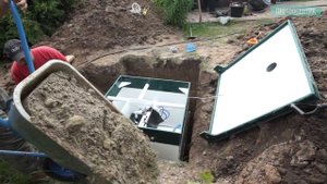 Монтаж и наращивание септика Юнилос Астра 8 Лонг