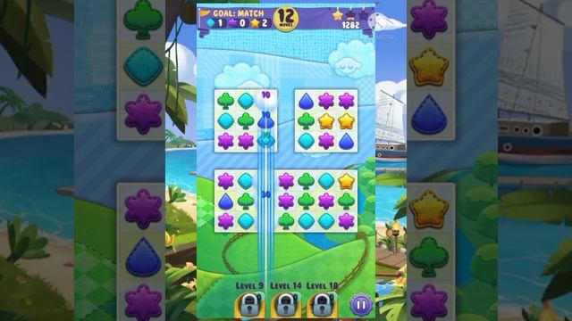 Fluffy Shuffle - Cute Match-3 Puzzle Adventure | game fruit candy @kidsgames2000 смотреть онлайн