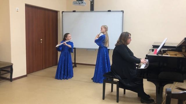 Дуэт Полина Коротаева и Анастасия Попова. Шильцева «концертная полька-фантазия Добрый жук» смотреть онлайн