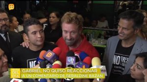 Gabriel Soto reacciona a los rumores de que entre Irina Baeva y Sebastian Rulli hay coqueteo.