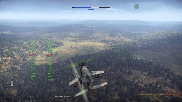 Using HIND Like in Real Life | Mi-24D (War Thunder) смотреть онлайн