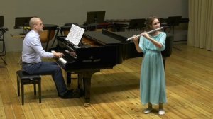 Дж. Платти - Соната для флейты e-moll (часть 2) / Giovanni Platti / Sonate pour flute (op.3) p.2