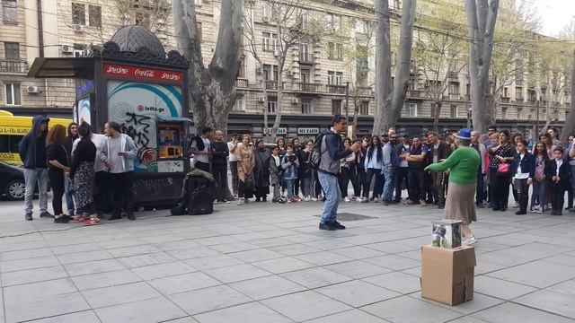 Tbilisi 14.04.2019 Танцы в центре Тбилиси