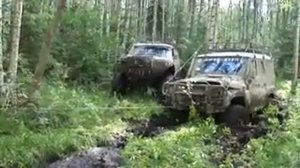 Off road УАЗ и Crazy НИВА