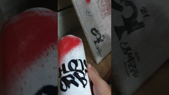 расписали с другом холст и баллон