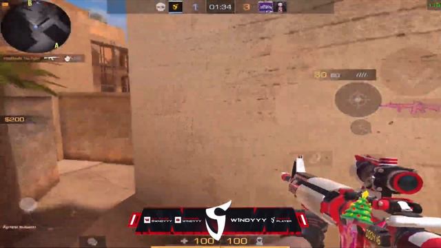 ВЫНЕС 2/2 ИГРОКОВ SAINTS!? | СЫГРАЛ 2/2 ПРОТИВ W1NDYYY и SAFF’а В СТАНДОФФ 2 смотреть онлайн