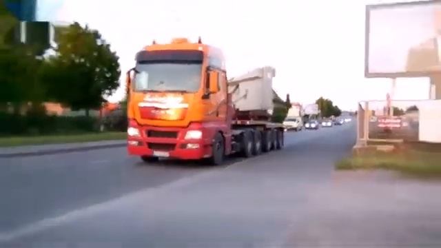 Мега длинная перевозка - Водитель профессионал