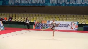 Мишина Дарья, обруч. Командное Первенство Москвы. 28.03.13