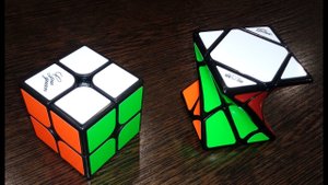Unboxing №18 GuoGuan XingHen M 2x2x2, MoFangGe Twisty Skewb. Обзор головоломок