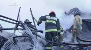 В Самаре полностью потушили пожар на Кировском рынке