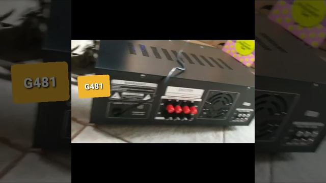 G481 ORIGINAL FIRSTCLASS AMPLI POWER BLUETOOTH MIXING MIXER KARAOKE VOCAL смотреть онлайн