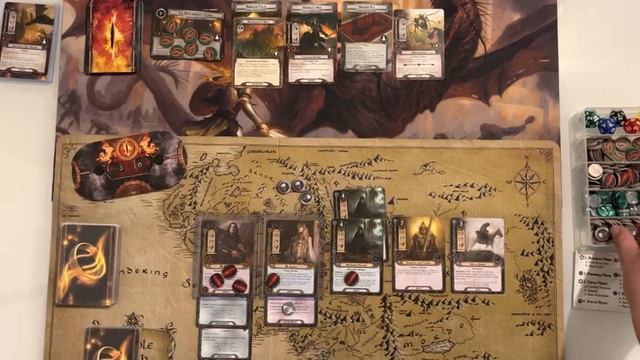 Escape from Dol Guldur - Solo Playthrough of LOTR LCG - Core Set Quest 3 смотреть онлайн