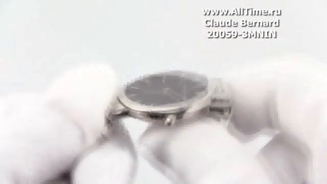 Обзор. Женские наручные часы Claude Bernard 20059-3MNIN смотреть онлайн