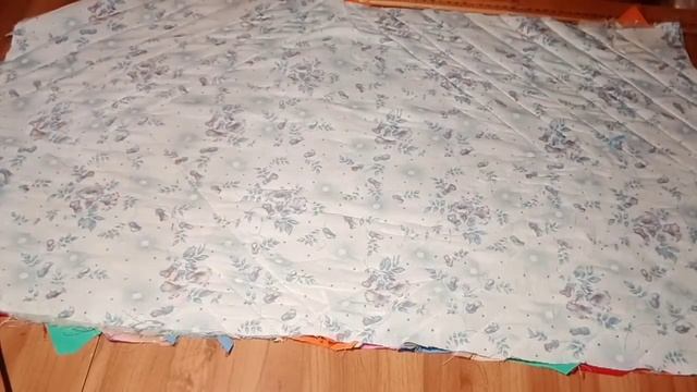 Шьём из полос. Сидушка на лавочку. смотреть онлайн