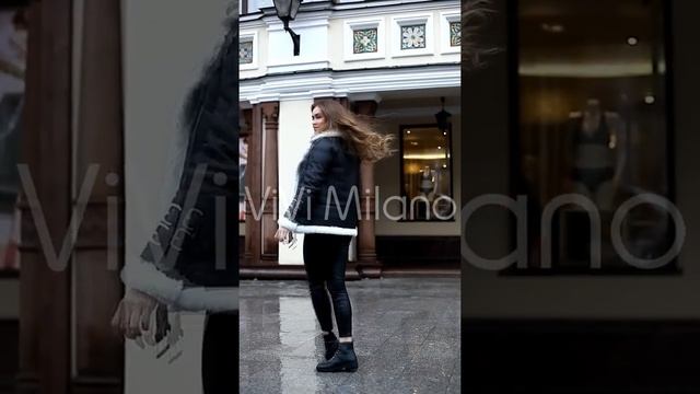 Дубленка из овчины в Москве Vivi Milano из овчины в Москве Vivi Milano