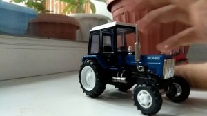 Обзор модели тракторов "БЕЛАРУС" и "Т16" ПОПРАШАЙКА. В масштабе 1:43