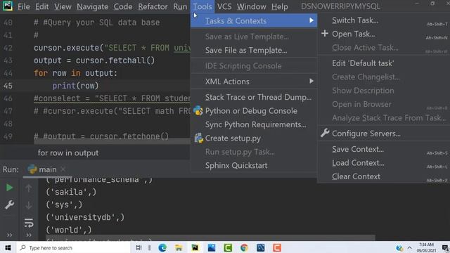 Connecting Python to your MySQL Workbench смотреть онлайн
