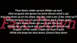 Kevin Gates - Face Down (Lyrics Video)