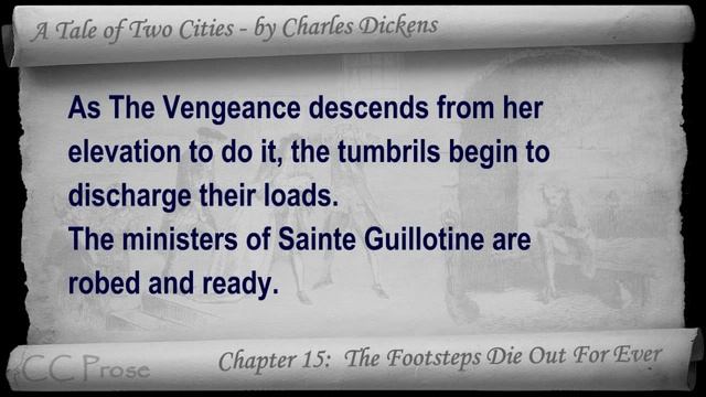 Book 03 - Chapter 15 - A Tale of Two Cities by Charles Dickens - The Footsteps Die Out For Ever смотреть онлайн