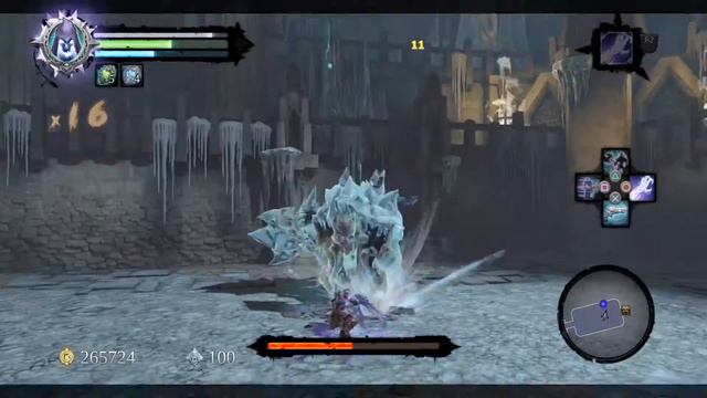 Darksiders II PS4 Deathinitive 100% Walkthrough Part 39 Boss Argul The Ice King смотреть онлайн
