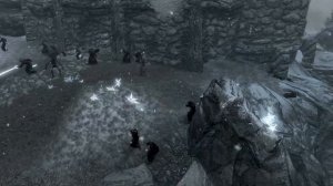 Skyrim Battles - Mages Army vs Necromancers Army 1/2