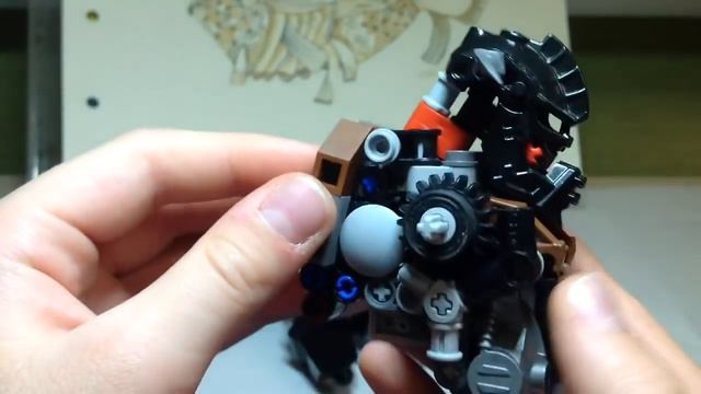 How-toLego Bionicle MOC:Zestthe hell leaderЛего бионикл самоделка