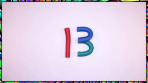 Candy Numbers In Stop Motion (1-25)