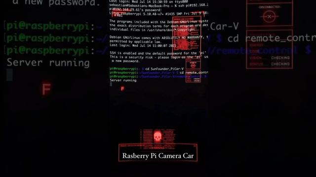 Raspberry Pi Camera Car