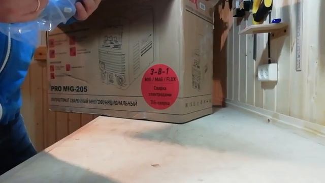 3 в 1. ММА/MIG-MAG/TIG PRO MIG 205 смотреть онлайн