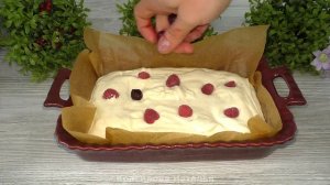 Без масла и разрыхлителя сочный и нежный пирог к чаю