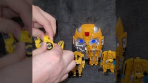 Коллекция игрушек Трансформера Бамблби