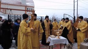 Храм в честь Рождества Пресвятой Богородицы г.Покровск(Энгельс) Освящение колоколов.