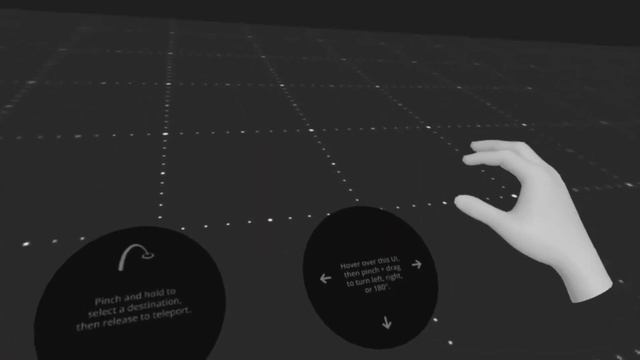 A-Frame Hand Tracking - Pinch Blink Locomotion and Snap Turn смотреть онлайн